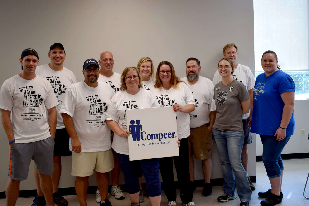 Day of caring group